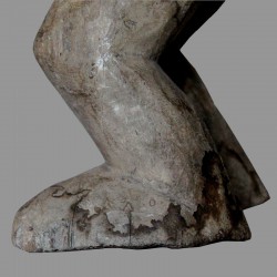 Statuette protectrice en figure de reine Punu