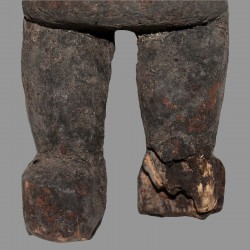 Ancienne statuette Mambila Kaka patine croûteuse