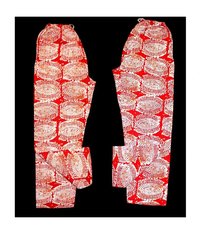 Pantalon africain coton imprimé