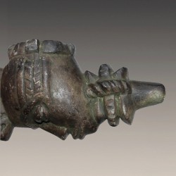 Pipe ancienne divination Mboma Bakongo