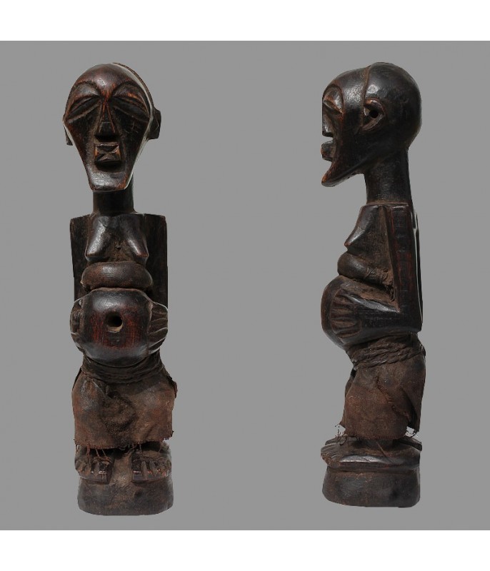 Ancienne petite statuette Songyé prestige et fécondité