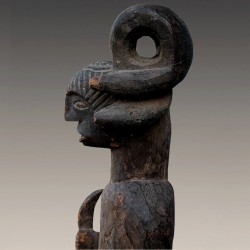 Statuette Igbo Chef Ikenga détail 3