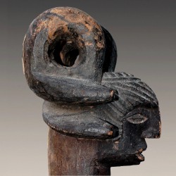 Statuette Igbo Chef Ikenga détail 4