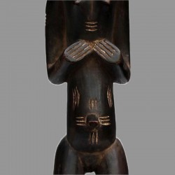 Statuette africaine Fanti détails