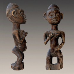 Statuette africaine ancienne Yombe