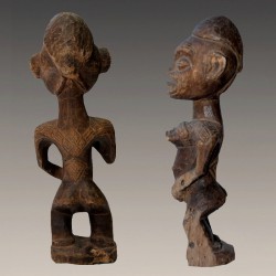 Statuette africaine ancienne Yombe fecondite