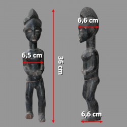 Statuette africaine ancienne Ancetre Baoule mesures