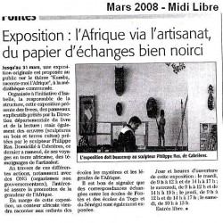 Midi Libre mars 2008