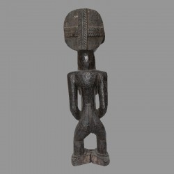 Ancienne statuette africaine fecondite Luba Hemba