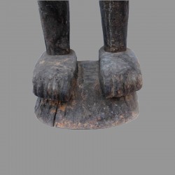 Statuette africaine tres ancienne fecondite Dogon detail