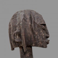 Statuette africaine tres ancienne fecondite Dogon la tete