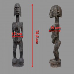 Statuette africaine tres ancienne fecondite Dogon dimensions