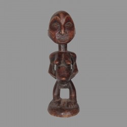 Statuette africaine Hemba en maternite