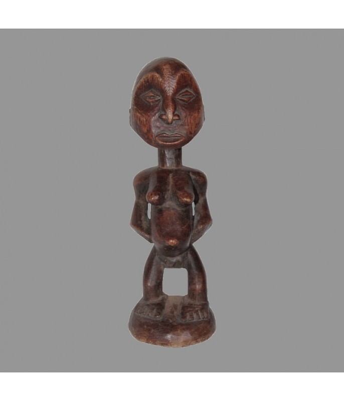 Statuette africaine Hemba en maternite