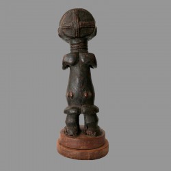 Statuette africaine fecondite Hemba ancienne RDC