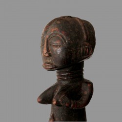 Statuette africaine fecondite Hemba ancienne la tete