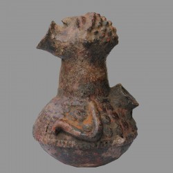 Coupe de fecondite Mambila poterie ancienne profil