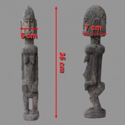 Statuette africaine fecondite Dogon ancienne dimensions