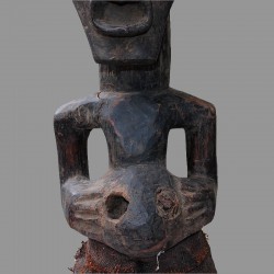 Magnifique statuette Songye Nkisi ancienne detail