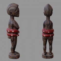 Statuette Mami Wata culte Waudou Benin