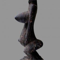 Statuette fecondite Bamana ancienne detail