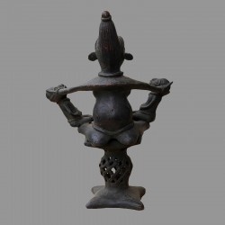 Maternite Tikar en Bronze noirci