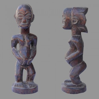Ancienne statuette fecondite Baluba