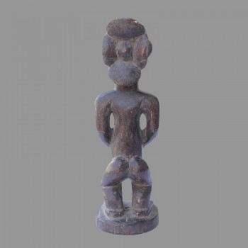 Ancienne statuette fecondite Baluba RDC