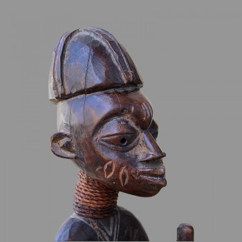 Statuette Haoussa Nigeria zoom