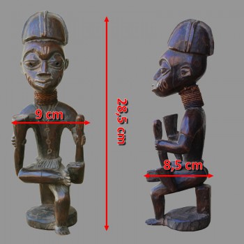 Statuette Haoussa Nigeria dimensions