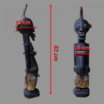 Belle statuette NKisi Songye ancienne dimensions