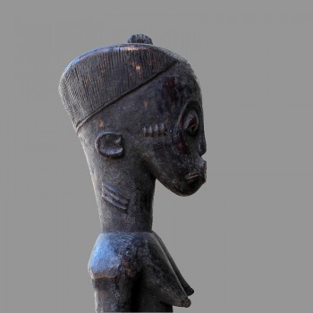 Maternite Baoule Statuette Africaine zoom