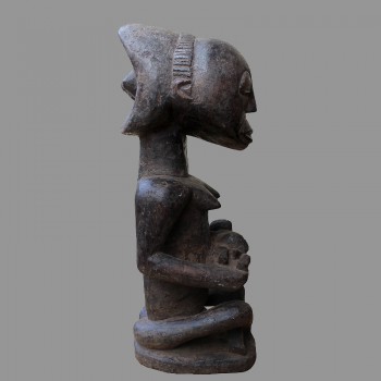 Statuette Luba Maternite Africaine Baluba