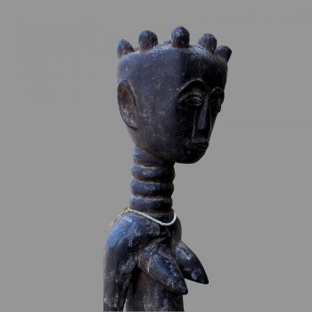 Statuette Koulango ancienne fecondite zoom