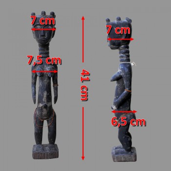 Statuette Koulango ancienne fecondite dimensions
