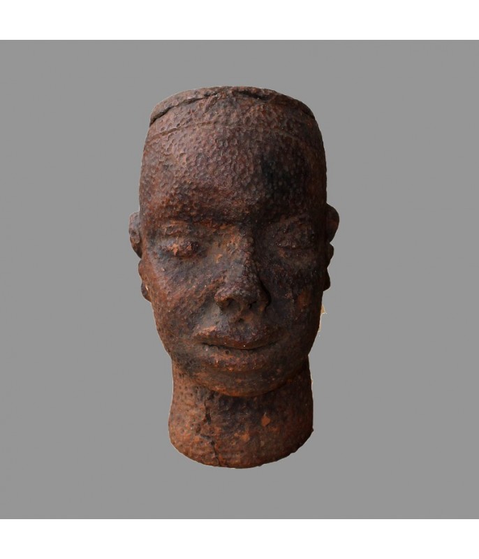 Petit buste terre cuite Benin