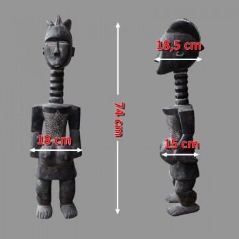Belle statuette Koulango dimensions