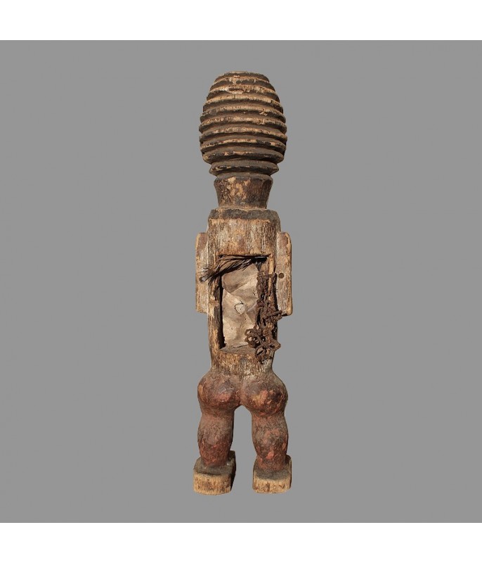 Statuette MBete avec cavite dorsale Gabon