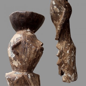 Statuette africaine Chamba ancienne Nigeria