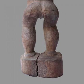 Statuette Baoule très ancienne détail