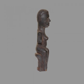 Amulette africaine Bakongo féminine ancienne