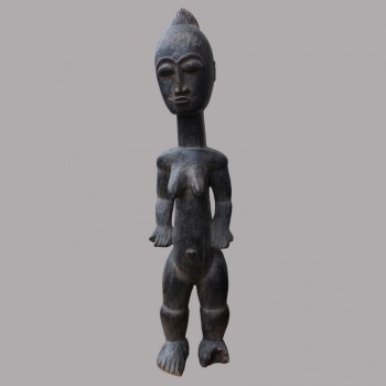 Statuette Africaine Baoule fecondite ancienne