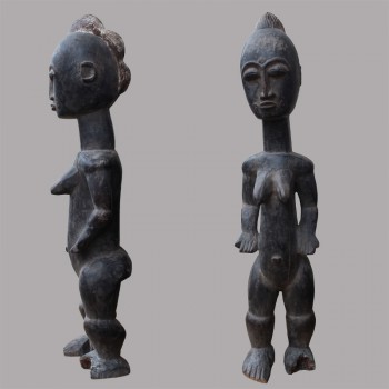 Statuette Africaine Baoule fecondite