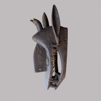 Masque Bambara Bamana du Kore hyène ancien