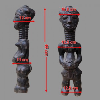 Statuette fecondite Denguesse dimensions