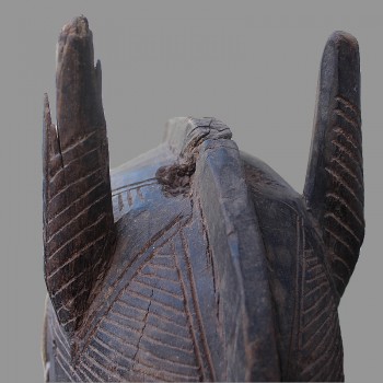 Masque Marka du Mali ancien détails