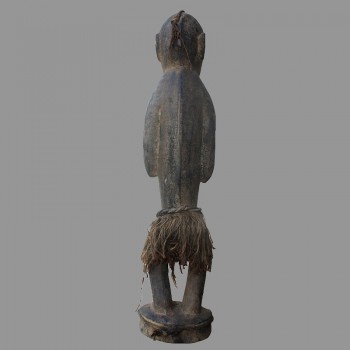 Statuette Baoule singe G Bekre de dos