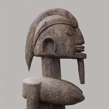Statuette de fécondité Dogon ancienne la tête