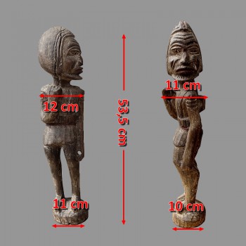 Statuette Guerrier Dogon dimensions