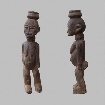 Bateba Lobi ancien statuette de fecondite